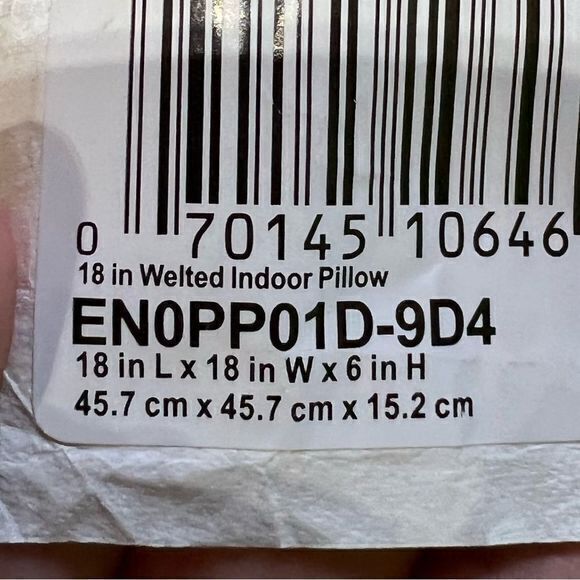 NWT Embroidered Christmas Nutcracker "Good Tidings" Welted Indoor Pillow Green - Picture 5 of 5